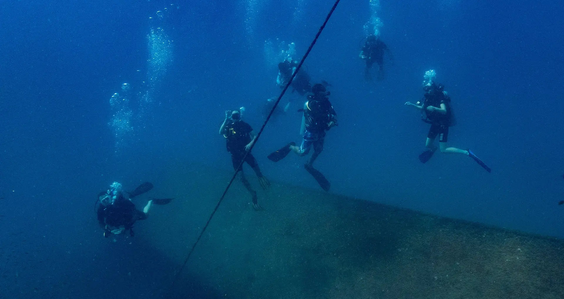 Dive trips wreck